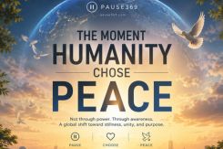 The moment humanity chose peace