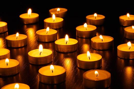 Reena J candle photo